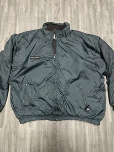 Vintage Columbia Insulated Bomber Jacket Men’s XLarge Forest Green - Bild 1 von 7