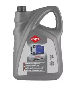 5L Airpress Schraubenkompressor-Öl ISO VG46 VBL VDL 46 Maschinenöl Hydrauliköl - Bild 1 von 3