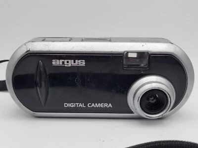 Cámara digital Argus DC1600 VGA plateada. Sin probar para piezas/reparación Foto 1 de 4