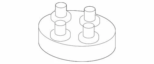 Ford Escape Mercury Mariner Striker 2008-2012 nuevo fabricante de equipos originales - bloqueo de capó 9L8Z-16K689-A Foto 1 de 2