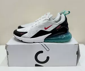 Nike Air Max 270 South Beach White Blue Mens Size US 10 Shoes Sneakers - USED ✅ - Picture 1 of 10