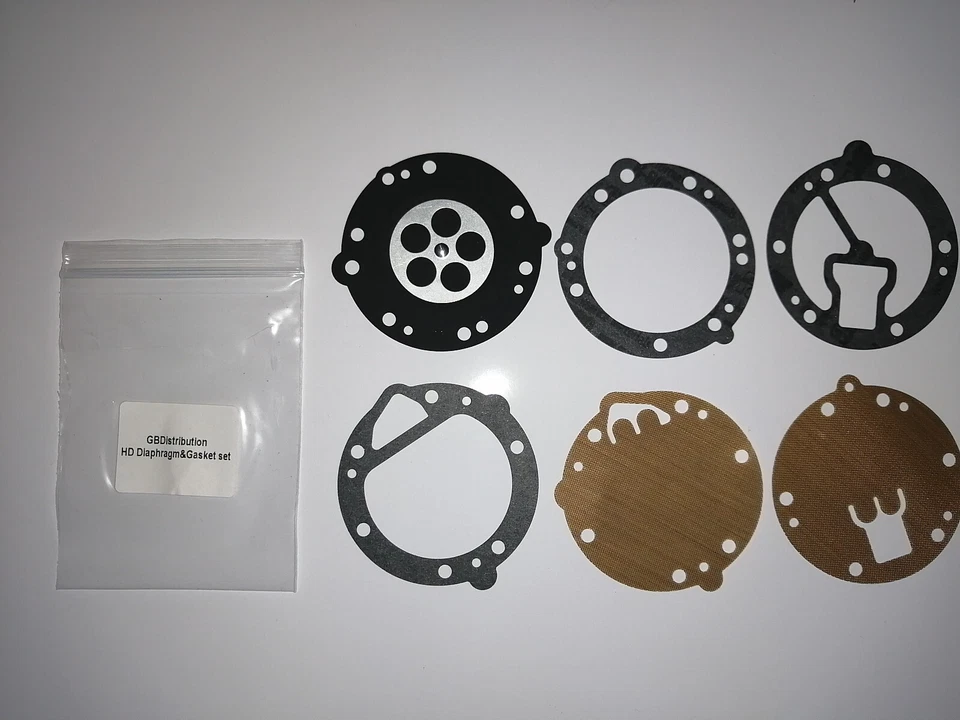 Diaphragm and gasket kit for Tillotson HD GBDistribution (07-402, DG1HD, 07-216) - Image 1 of 1