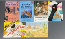 Children's Paperback Books LOT OF 6 Rosa's New Home, and Save the Sea Turtles!
