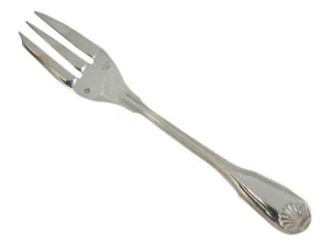 "Cubiertos de plata - cáscara - tenedor / tenedores de pastelería - 5 7/8" - Imagen 1 de 3