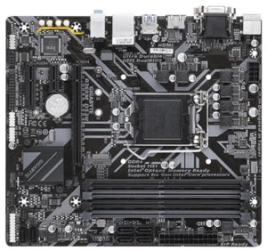 GA-B360M-DS3H Gigabyte Motherboard 1151 Supports 9th Gen USB 3.1 DDR4 PCIe Gen3 - Afbeelding 1 van 5
