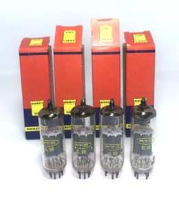 4 Miniwatt Dario EL95 Vacuum Tubes –NOS_NIB for Amplifiers & High-Fidelity Audio - Picture 1 of 3