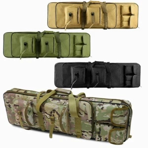 37 inch Tactical Soft Padded Rifle Gun Shotgun Carry Case Shoulder Bags Hunting - Picture 1 of 15