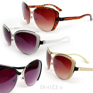 Gafas de sol para mujer de gran tamaño ojo de gato de moda - Imagen 1 de 6