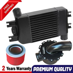 Upgrade Aluminium Intercooler and Air Box For Nissan Patrol GU ZD30 3.0L - Bild 1 von 9