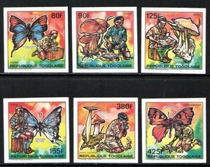 Togo Briefmarke 1553-1558 - Schmetterlinge - Bild 1 von 1