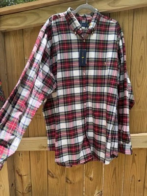 Camisa Ralph Lauren para hombre con botones talla XLT nueva con etiquetas Foto 1 de 4