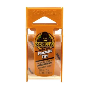Gorilla Heavy Duty Clear Packaging Tape 3.4mil Tough Shipping Moving Storage ... - Picture 1 of 5