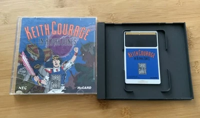 Keith Courage in Alpha Zones (TurboGrafx-16, 1989) CIB - Image 1 of 4