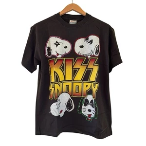 Kiss Snoopy "Kiss Rock Army" Modern Vintage T-Shirt Größe L - Bild 1 von 7