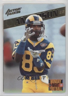 1995 Action Packed Monday Night Football Willie Flipper Anderson #25 - Image 1 of 2