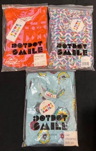 Paket mit 3 ~ Dot Dot Smile Kleidern ~ Größe 3/4 ~ Neu in Taschen ~ Beste Kleider aller Zeiten! - Bild 1 von 4