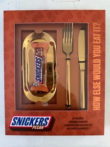 JUEGO DE CUBIERTOS SNICKERS PECAN DIGNO NUEVO PRECINTADO EN MANO - Imagen 1 de 2