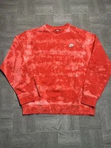 Nike Sweatshirt individuelles Design Rundhalsausschnitt Grafik Herren Large Large Fleecepullover - Bild 1 von 11
