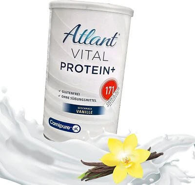 ATLANT VITAL Diät Shake - Abnehm Mahlzeitenersatz - Schnell abnehmen ohne Hunger 400g