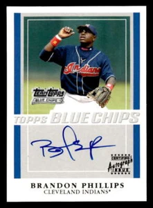 2003 Team Topps Blue Chips Brandon Phillips Auto Autograph JX3837 - Picture 1 of 2