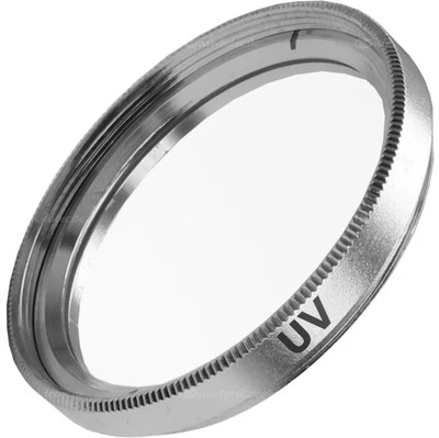 WAMBO 37mm UV Filter Silber Schutzfilter für DSLR SLR SLT Foto Kamera Objektive