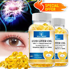 Natural Cod Liver Oil From Iceland 1,200 Mg 30 To120 Capsules