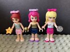 Lego Friends Mini Figures Dolls Bundle Job Lot Mia Livi Stephanie + Accessories