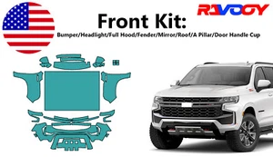 For Chevy Suburban Z71 2021-2024 Front Paint Protection Film PreCut Kit PPF - Picture 1 of 7