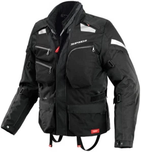 Spidi Voyager 3 Textile Motorcycle Jacket | Black | Men's Size Medium | D116026 - Picture 1 of 3
