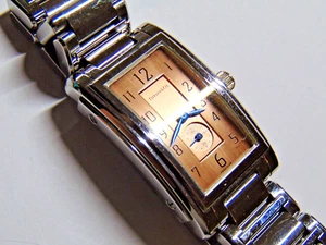 FAB Tiffany & Co. Grand Resonator Retro St. Steel Quartz Watch Champagne Dial - Picture 1 of 13
