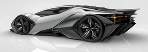 Ferrari Race Concept Car HyperCar12SuperCar24Carousel Red1:18Custom Built Model - Picture 1 of 4