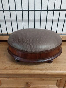 Kleiner Biedermeier Fußschemel, Kniehocker - Bild 1 von 5