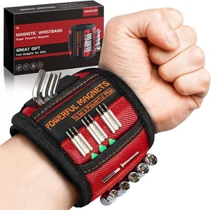 Día del Padre Papá Regalos de Hijas Hijo Niños Esposa Pulsera Magnética Herramienta Cinturón - Imagen 1 de 8