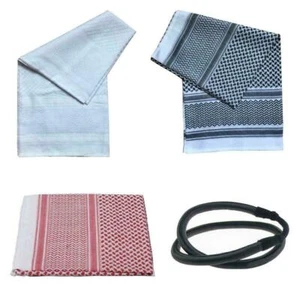 Mens Muslim Islamic Hijab Cap Turban Hats Arab Headscarf Agal Headwea Scarf I0G1 - Picture 1 of 15