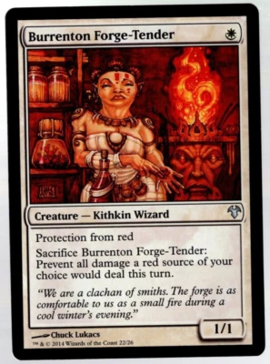 Burrenton Forge-Tender 22/26 Non Foil Uncommon Modern Event Deck MTG Near Mint - Image 1 of 2