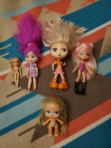 Bratz, Troll Dolls Mixed Lot Of 5 READ - Picture 1 of 16
