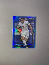 2021-22 Topps Merlin Soccer DANE SCARLETT Blue Refractor #/75 Rookie Card RC