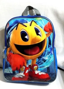 NEW  WITH TAGS ~ PACMAN & THE GHOSTLY ADVENTURES BACKPACK 14" HT  X 11" W. - Picture 1 of 3