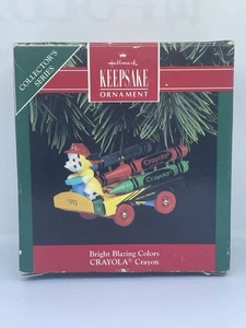 Hallmark Andenken Ornament 1992 Crayola Buntstift leuchtende Farben Dalmatiner - Bild 1 von 5
