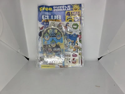 Disney  Club Penguin Magazine With fantastic gifts PUFFLE PINBALL - Image 1 of 2