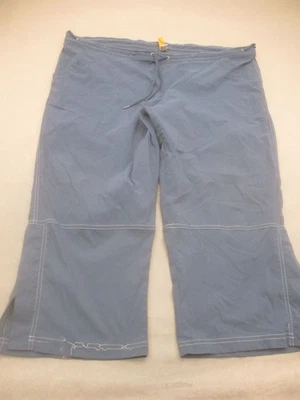 Lucy Talla XL Mujer Gris Cordón Pull On Recto Ropa Activa Capri 388 Foto 1 de 4