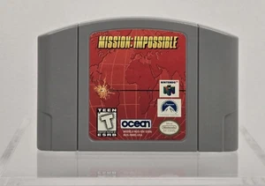 Mission: Impossible (Nintendo 64, 1998) *AUTHENTIC CARTRIDGE* - Picture 1 of 3