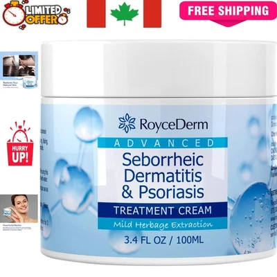 Herbal Anti-Itch Cream - 100g Seborrheic Dermatitis & Dandruff Relief for Kids - Image 1 of 4