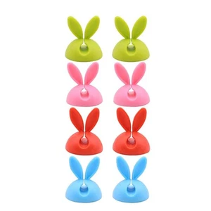 8 Pcs Fixateur de Fil Organisateur Clip Câble Clips Adhésifs Cordon Organisateur - Photo 1/12