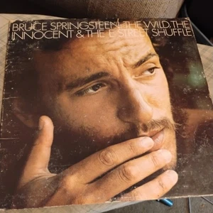 Bruce Springsteen - The Wild, The Innocent & The E Street Shuffle LP Columbia VG - Picture 1 of 9