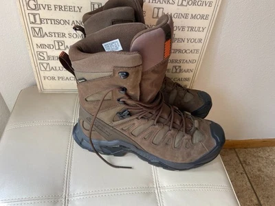 Salomon Quest TRACKER HIGH GTX Gore-Tex botas de senderismo con cordones talla 11 ~ 476054 Foto 1 de 4