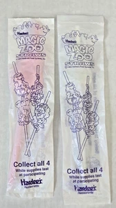 Hardee's Magic Zoo Strohhalme 2er Set 1993 - Bild 1 von 4