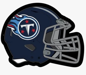 Tennessee Titans Football Helm LED Leuchtschild Wanddeko NFL 19" Evergreen - Bild 1 von 8