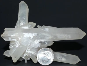 Natural Brazilian Quartz Cluster / 4.81" (122.17mm) / 6.60 oz (187.10 gr) 3171 - Picture 1 of 20