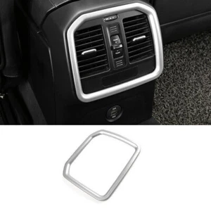 Para Porsche Macan 2015-2021 plata mate salida de aire trasera marco de ventilación decoración 1* - Imagen 1 de 8